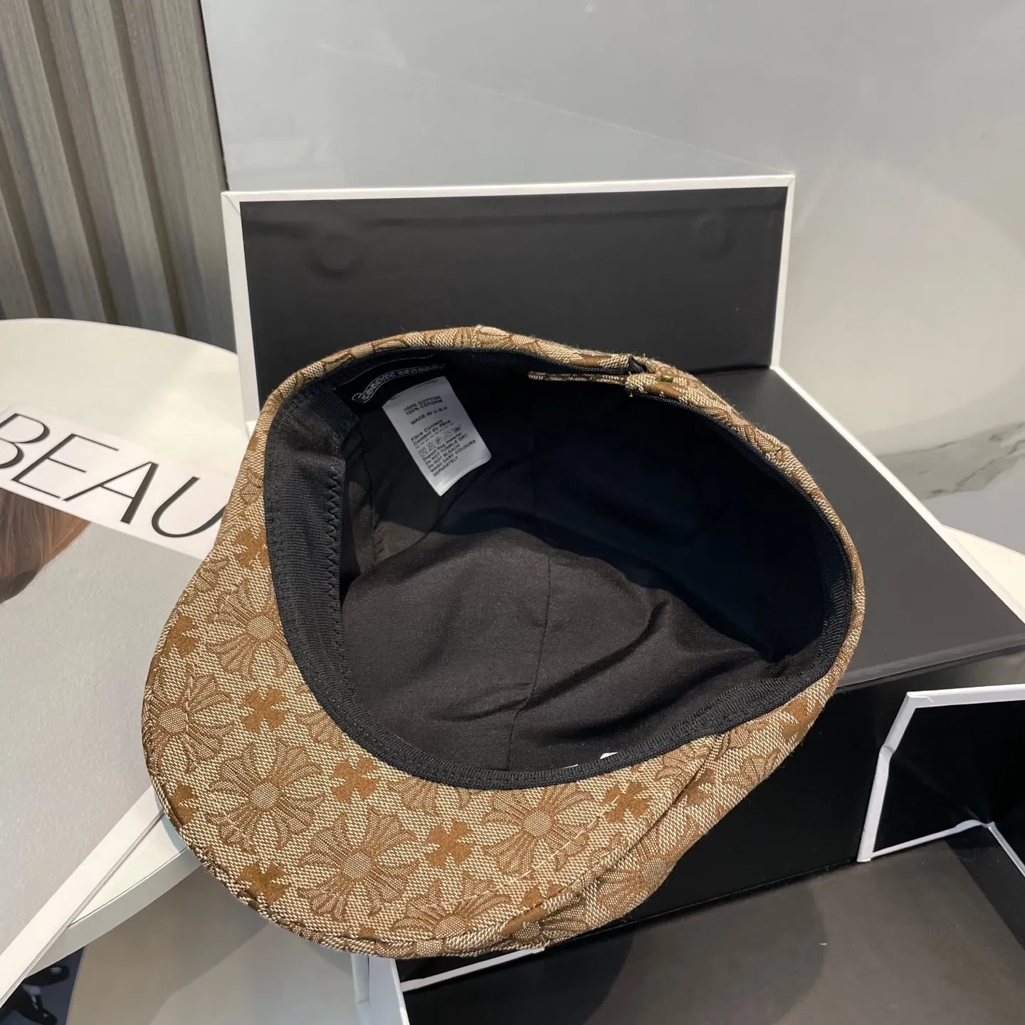 P80 Croxin's new high-quality forward cap, high-end customized version! The same style as the internet celebrity fashion blogger! Wall crack recommended! Great quality! Head circumference 57cm